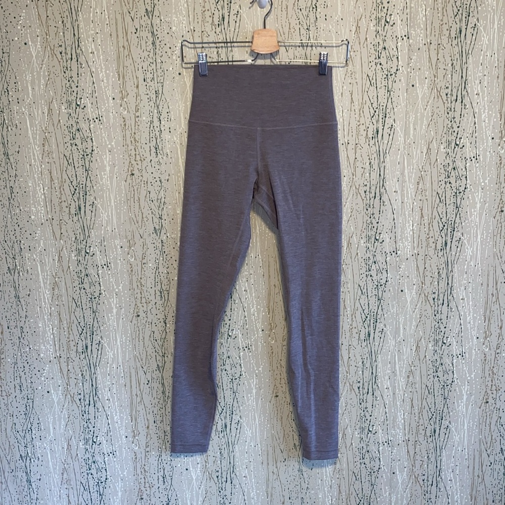 Lululemon Align Pant 28” Heathered Lunar Rock size 6 - Picture 2 of 5